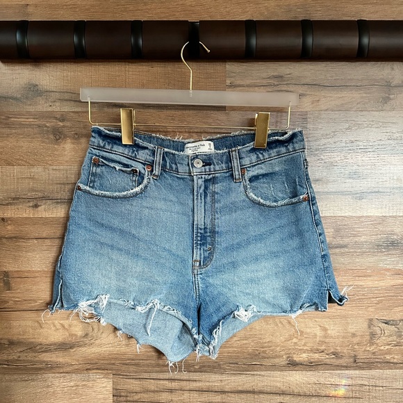 Abercrombie & Fitch Pants - Abercrombie Denim Blue Shorts